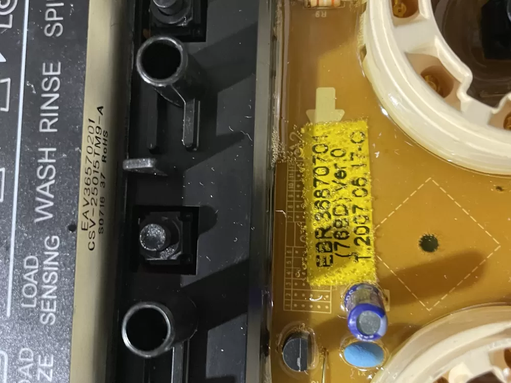 LG EAX36602101 EBR36870701 Washer Control Board AZ192517 | Wmv863