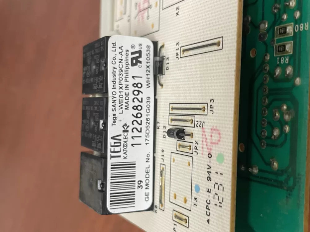 GE WH12X10614 175D5261G039 EBX1129P004 Washer Control Board AZ47852 | Wm698