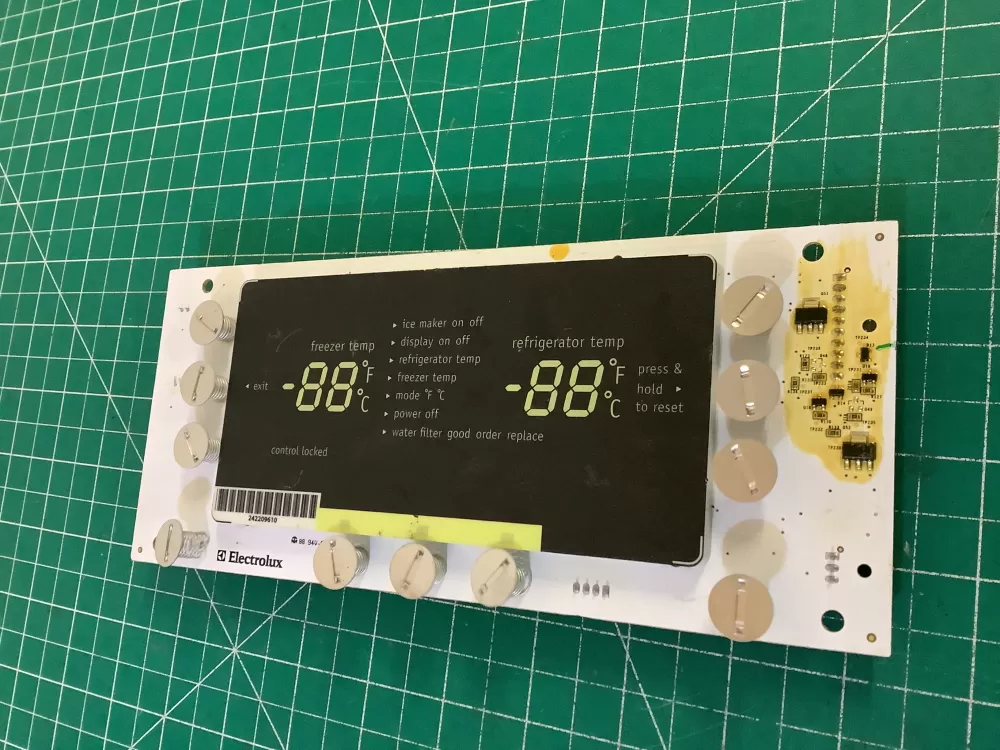 Electrolux  Frigidaire 242209727 Refrigerator UI Display Control Board