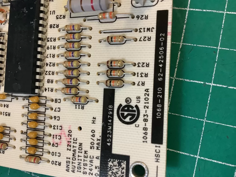 Rheem 1068 83 2102A  Control Board AZ221161 | NR84