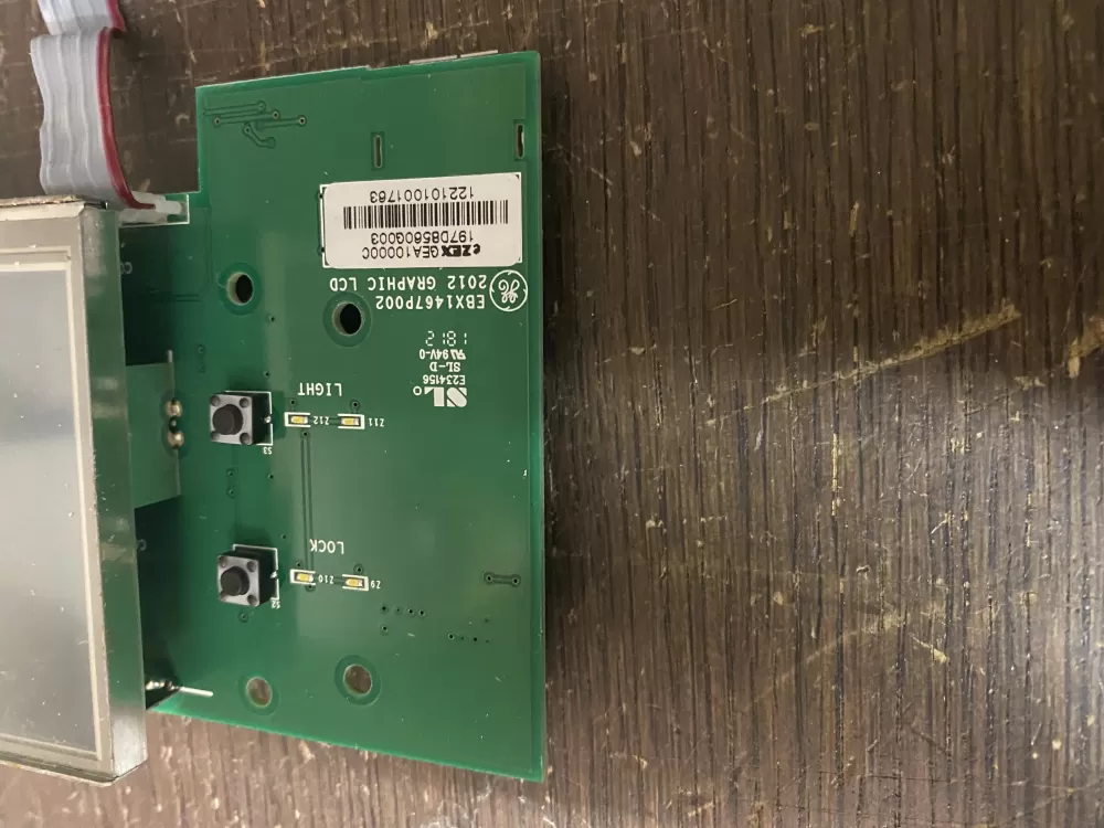 GE 197D8560G003 Refrigerator UI Display LCD Control BoardAZ52766 | BK1865