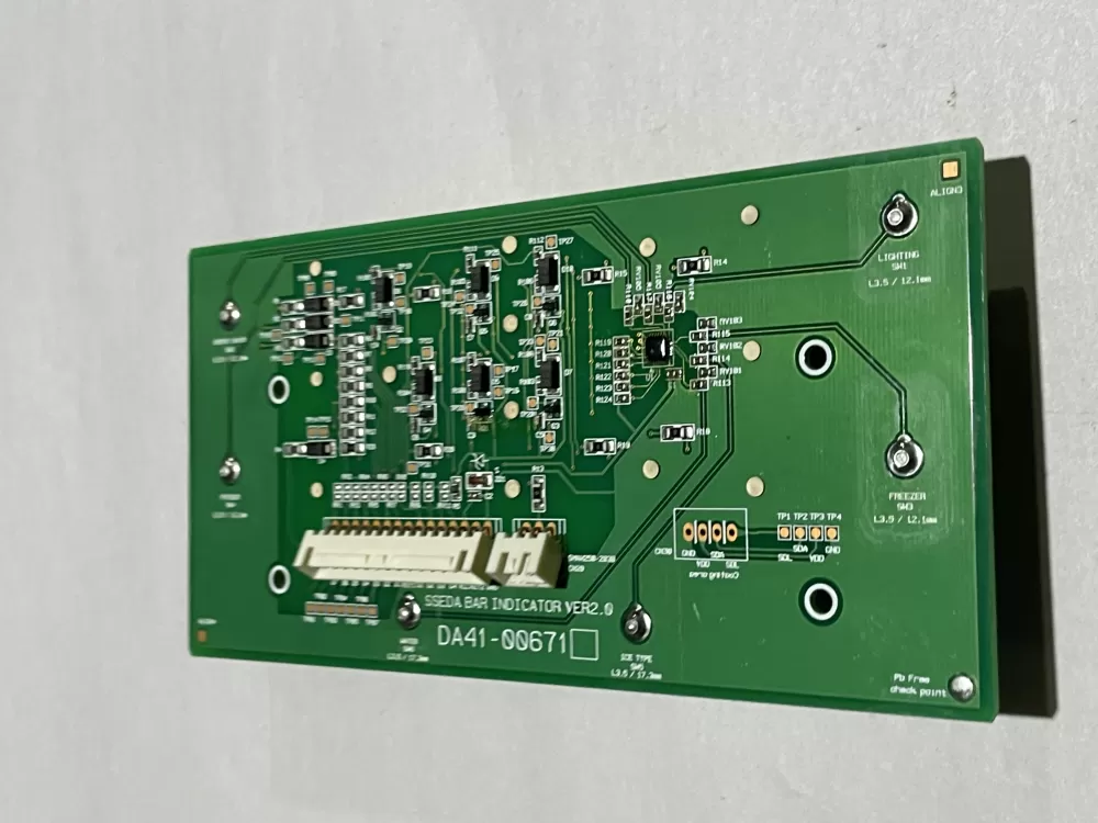 Samsung DA41-00671 Refrigerator Control Board AZ135086 | Wm1095