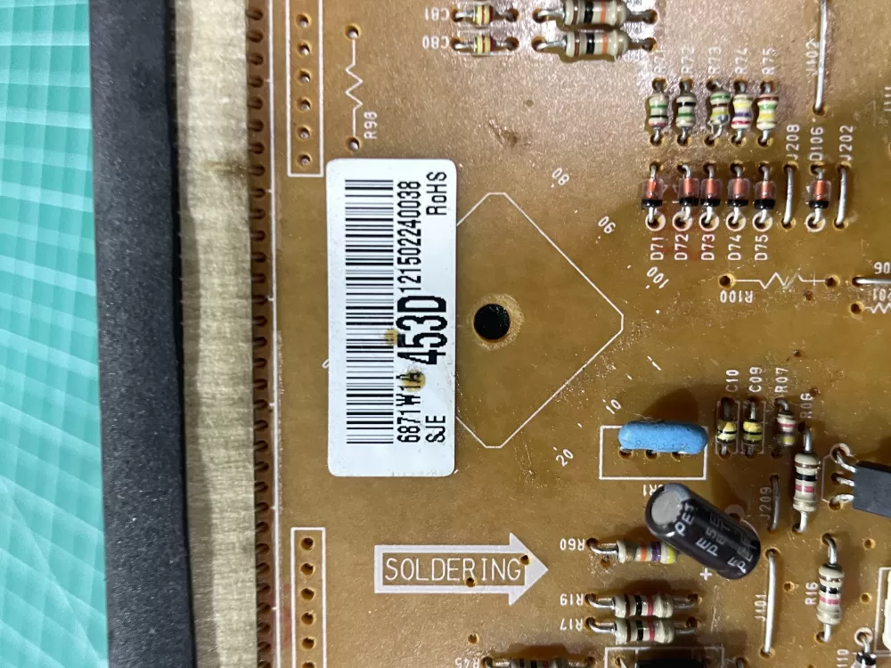 GE 6871W1A453D Oven Control Board AZ195281 | Wm252