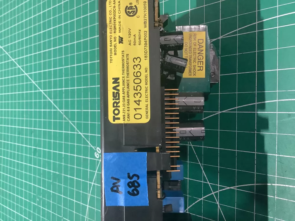 GE WB27K10059 183D7394P002 Range Control Board AZ187708 | AV685