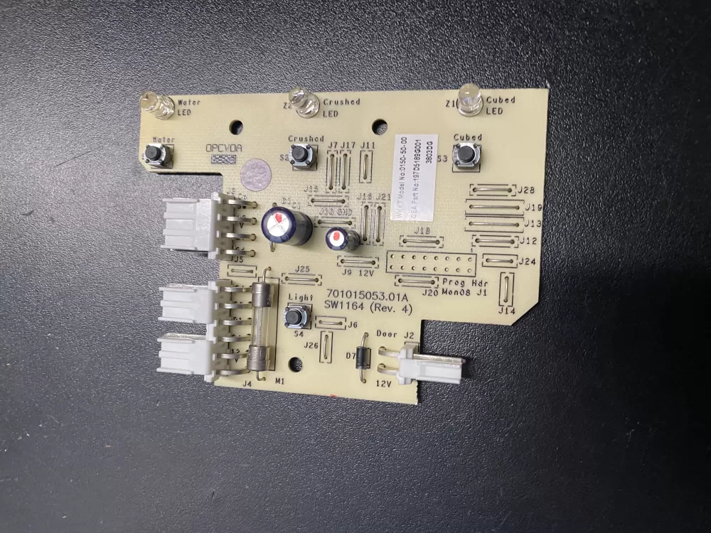 GE 197D5189G001 Refrigerator Control Board