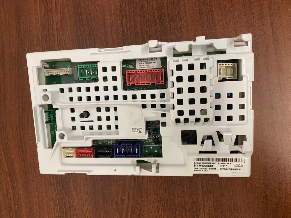 Whirlpool  KitchenAid  Roper  Estate AP5951795 W10683781 PS10057020 W10683781 M Washer Control Board