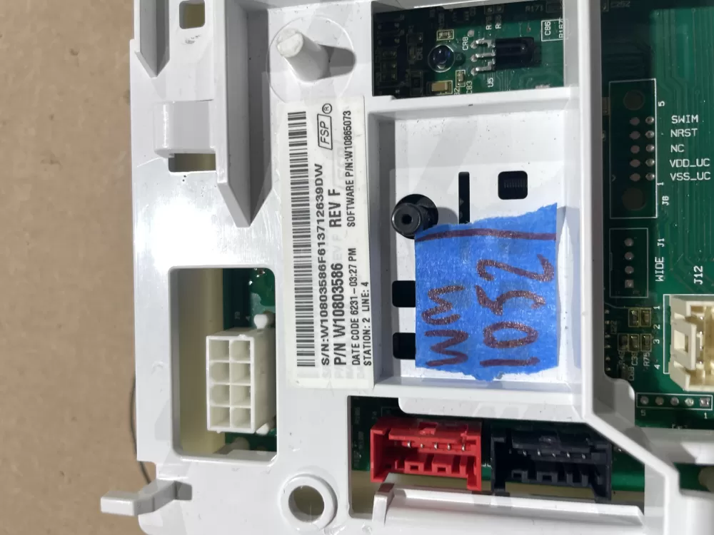 Whirlpool W10803586 W10841364 W10865064 Washer Control Board AZ70851 | Wm1052