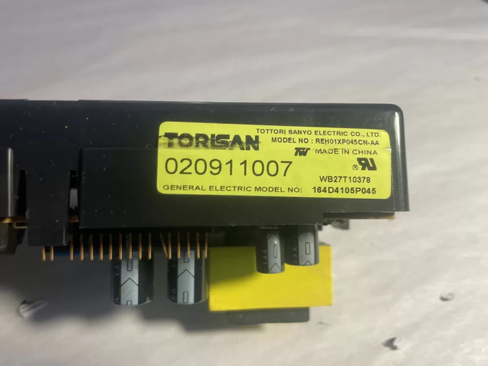 GE Oven WB27T10378 164D4105P045 Control Board AZ196927 | Wmv888