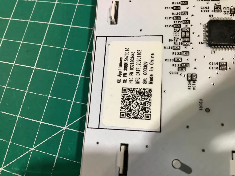GE 308D1567G016 Dryer UI Display Control Board AZ145343 | NR2433