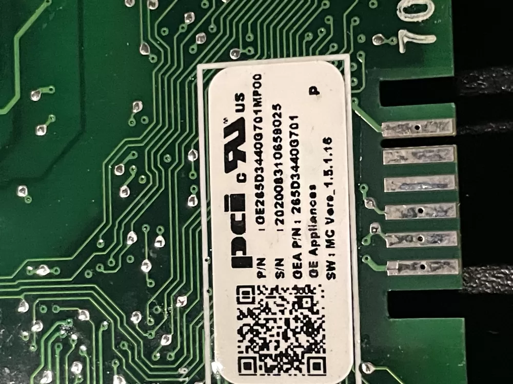 GE 265D3440G701 Dishwasher Control Board AZ28033 | WM261