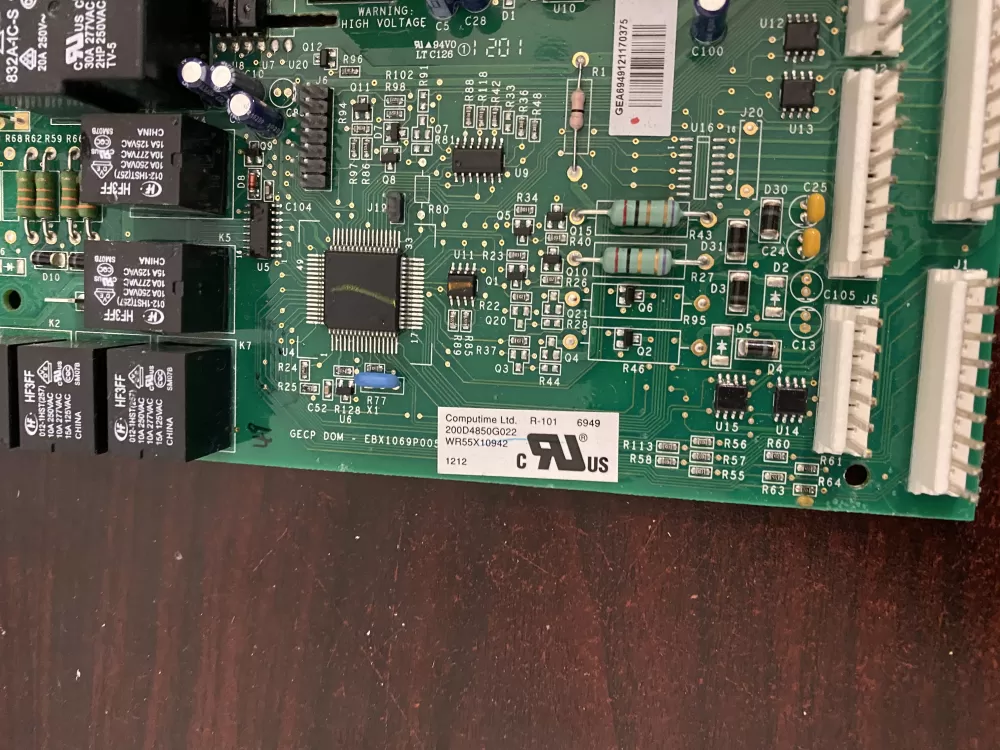 GE WR55X10942 200D4850G014 Refrigerator Control Board AZ34506 | BK1703