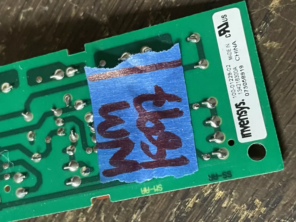 Frigidaire 100 01229 02 Control Board AZ53542 | Wm1897