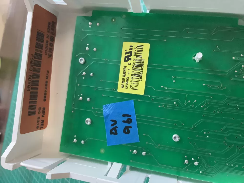 Whirlpool Kenmore WP8574969 8564404 Washer Control Board AZ215733 | ARV961