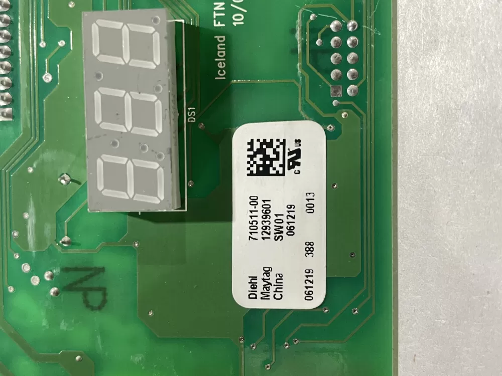 Maytag Amana 12939601 Refrigerator Control Board Dispenser AZ183510 | Wm2703