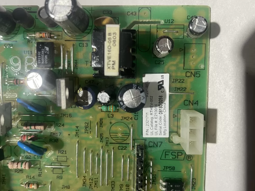 Whirlpool Kenmore 2321711 Refrigerator Control AZ130629 | Wm2333