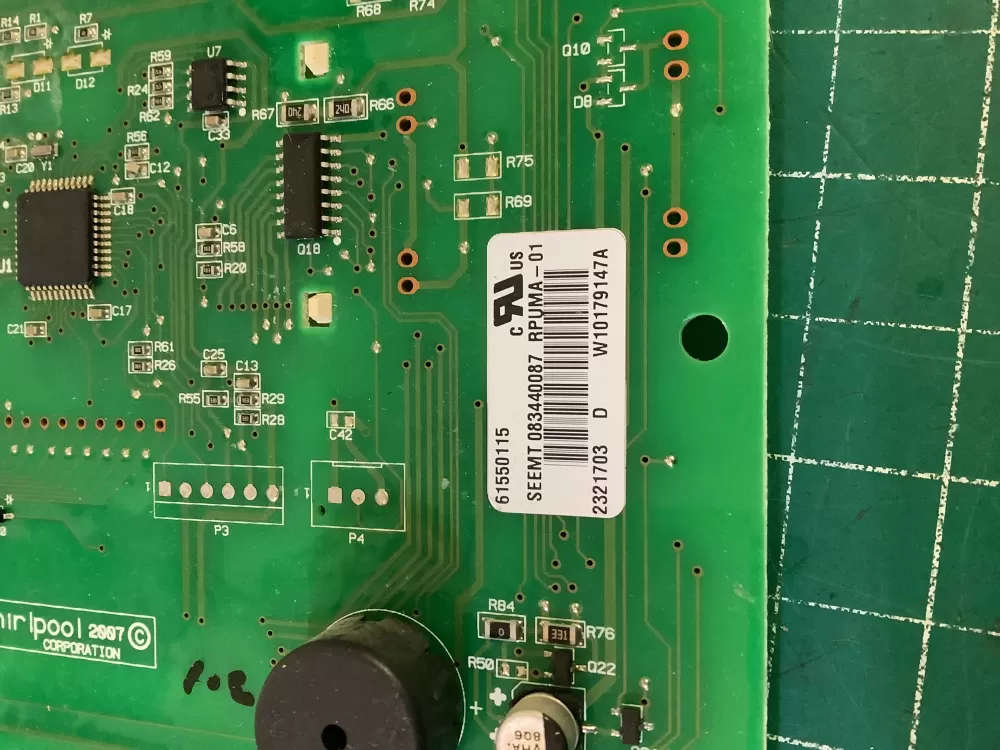 Whirlpool W10179147 Refrigerator Dispenser Control Board AZ205913 | NR583