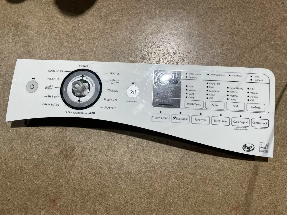 Whirlpool W10433090 W10750481 W10814583 Washer Control Panel AZ68217 | KMV600