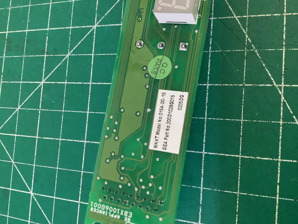 GE Refrigerator Display Control Board AZ203262 | NR2798