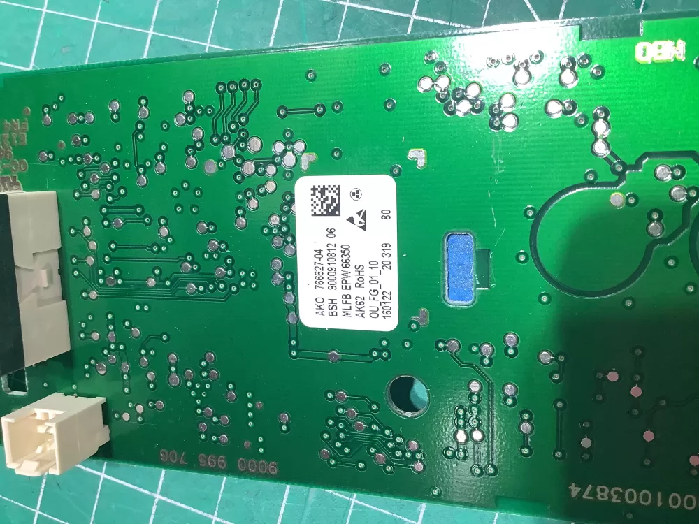 Bosch 9000910812 766627-04 EPW66350 Washer UI Control Board AZ162498 | AR203