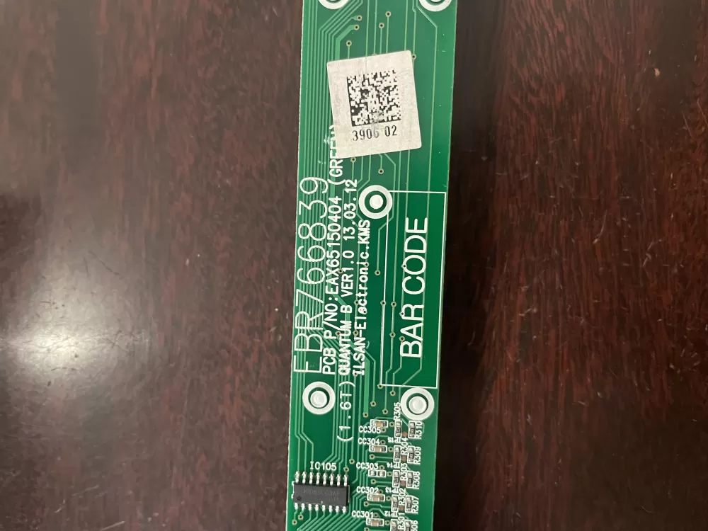 LG EBR76683901 Refrigerator Control Board AZ47131 | KM600