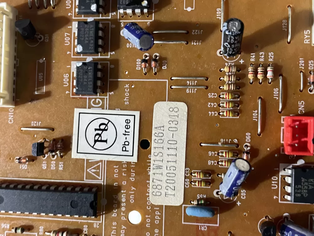 LG 6871W1S166A Microwave Control Board AZ197920 | Wm2757