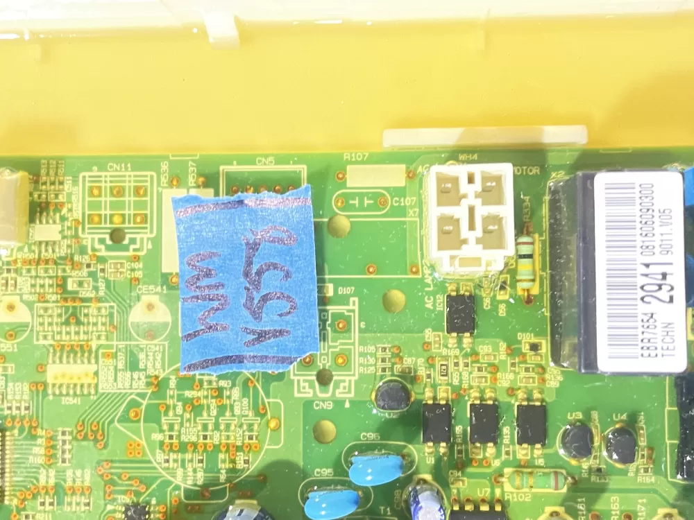 LG EBR76542941 Dryer Control Board AZ85621 | Wmv558