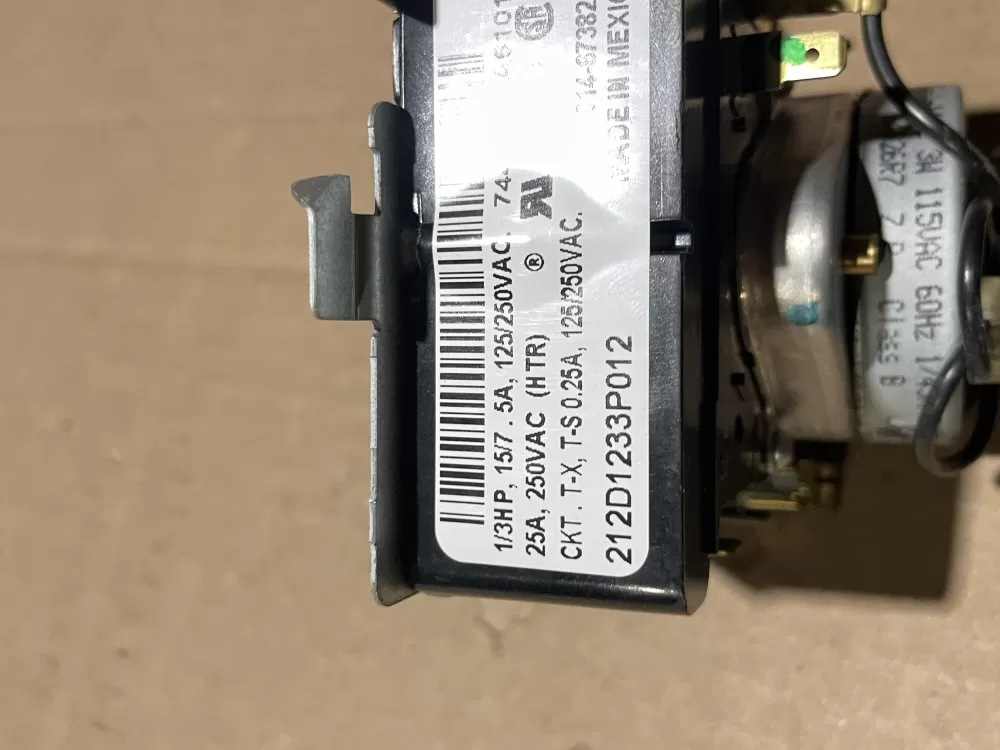 GE 212D1233P012 WE4M364 Dryer Timer AZ66321 | Wm660