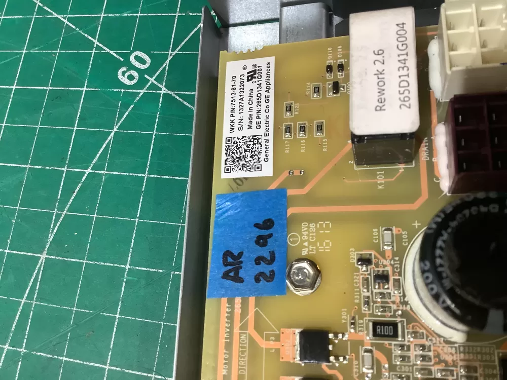 GE Dishwasher Inverter Control Board WD35X21194 Board AZ191235 | AR2296