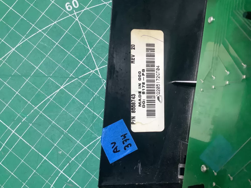 Whirlpool GDL-02059 Dryer Control Board AZ186060 | AV374