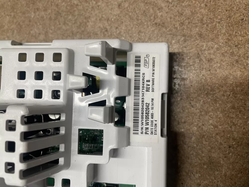 Whirlpool AP5803402 W10582042 PS8768793 Washer Control Board AZ13154 | KM1102