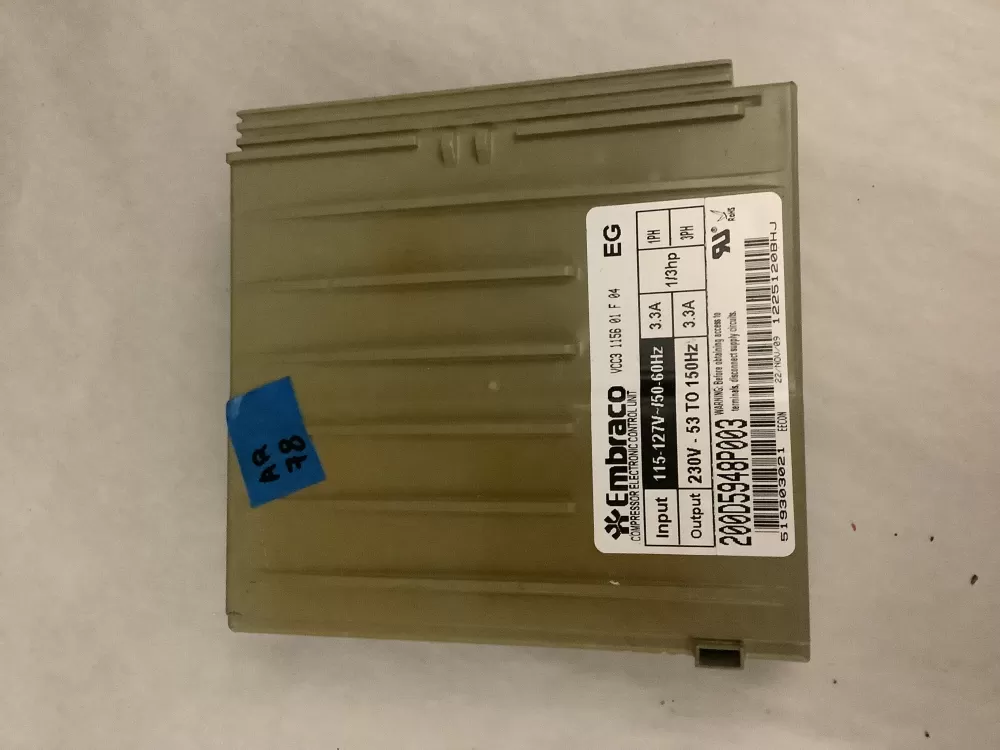 GE Wr55x10685 Refrigerator Control Board Inverter AZ197401 | AR78