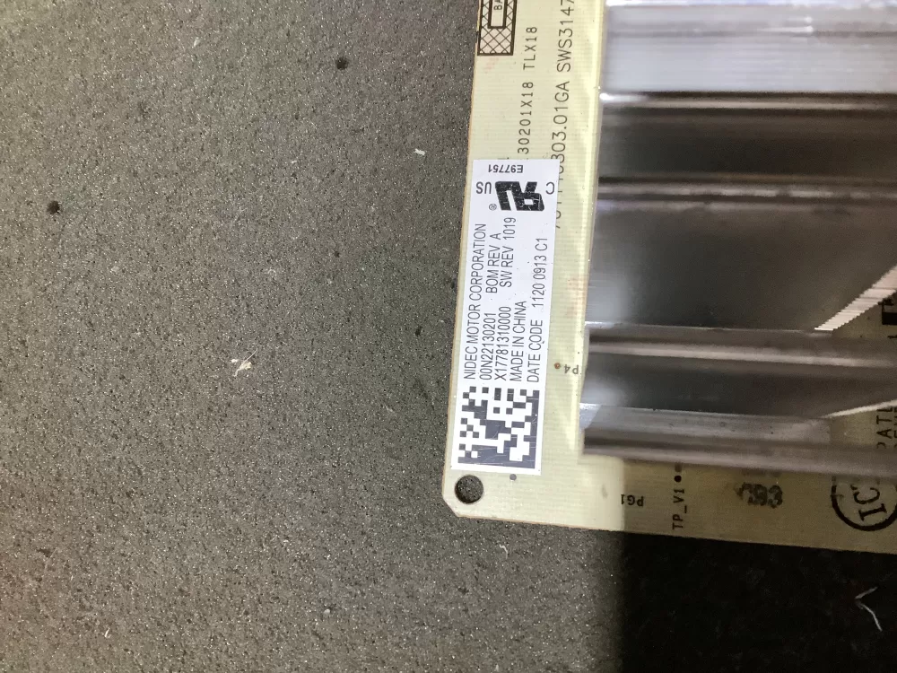 GE 00N22130201 Washer Control Board AZ113120 | NR2123
