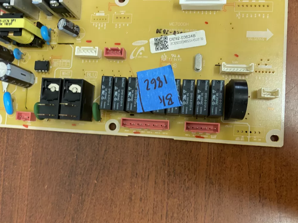 Samsung DE92-03624B DE41-00447A Microwave Main Control Board AZ53896 | BK1862