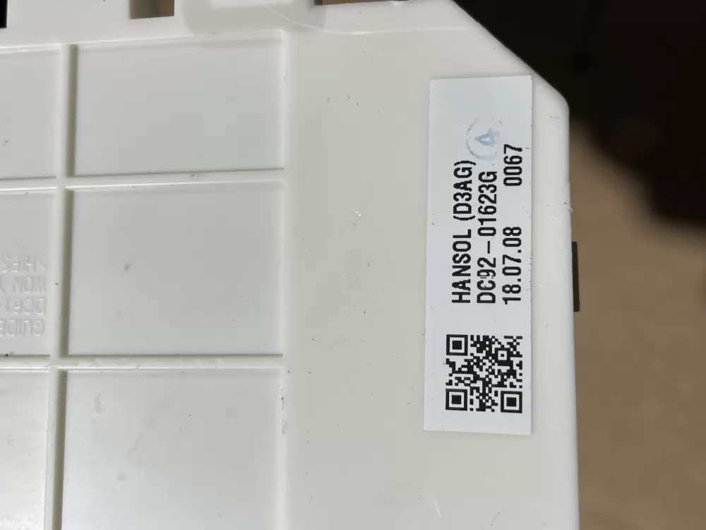 Samsung DC92 01623G Washer Control AZ88848 | Wmv243