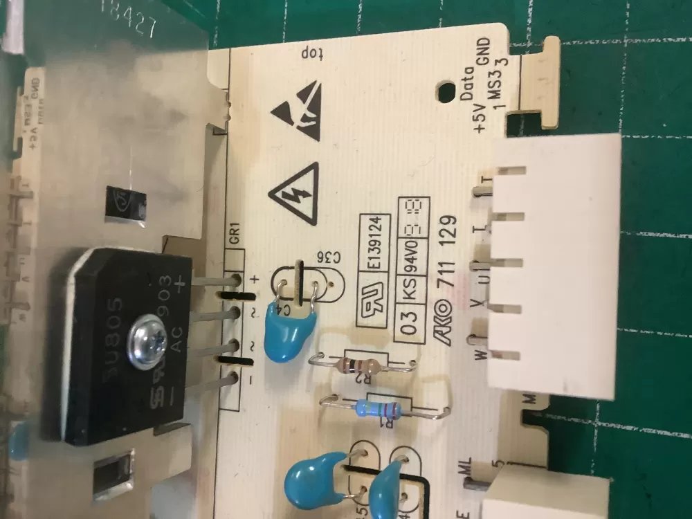 Washer E139124 Motor Control Board AZ206712 | NR1780