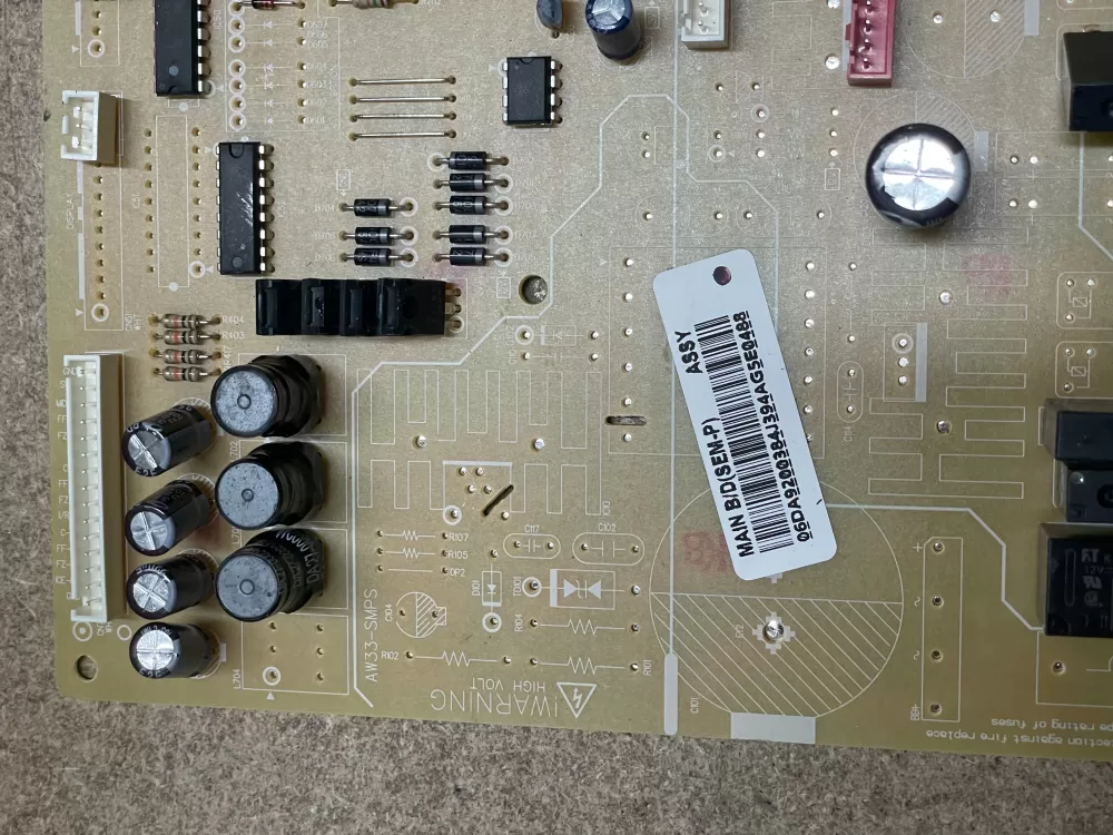 Samsung DA92 00384J DA9200384J Refrigerator Control Board AZ23607 | KM1157
