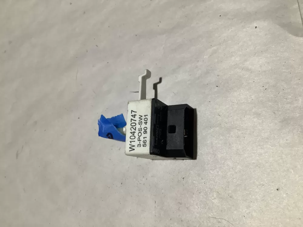 Whirlpool W10420747 Dryer Inglis Selector Switch AZ112200 | Sl20