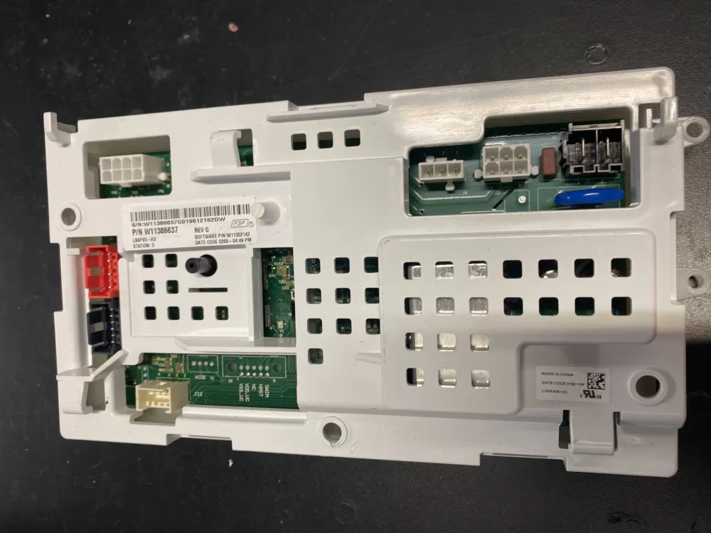 Whirlpool W11386637 W11417466 PS12745506 Washer Control Board