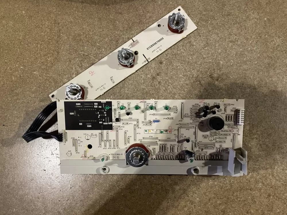 GE 175D5261G040 EBX1129P004 WH12X10614 Washer Control Board AZ24820 | KM352