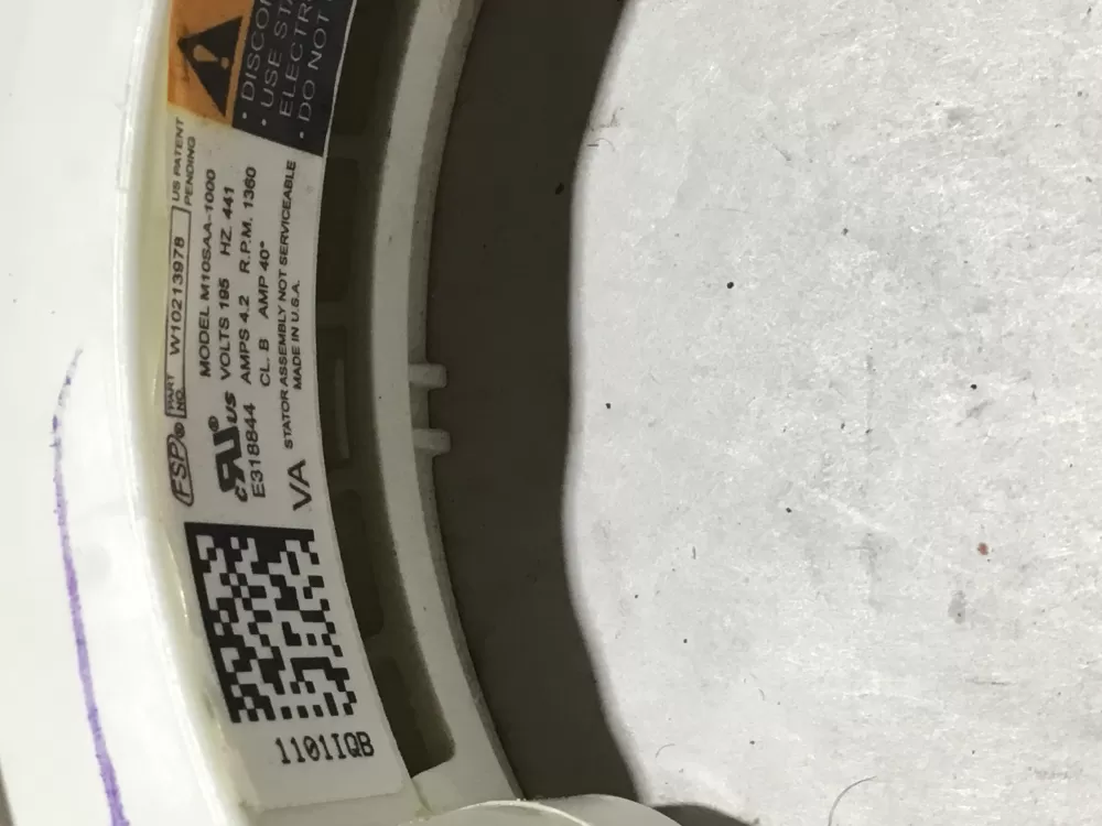 Maytag W10213978 W10365754 Washer Stator Motor AZ98354 | Sl62