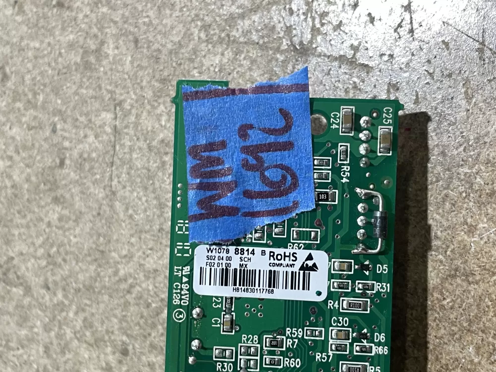 Whirlpool KitchenAid W10676677 Refrigerator Control Board AZ70093 | Wm1692