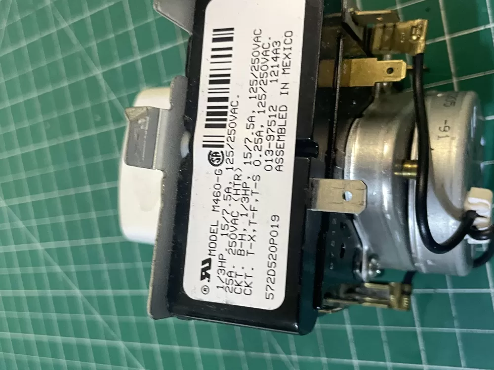 GE 572D520P019 WE4M189 Dryer Timer AZ200786 | Wm2153
