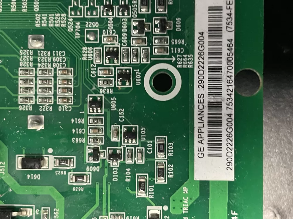 GE 290D2226G004 Washer Control Board AZ23630 | WM971