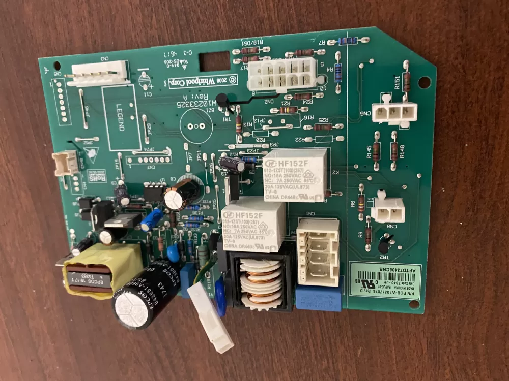 Whirlpool Kenmore W10205552 Refrigerator Control Board AZ27529 | BK245