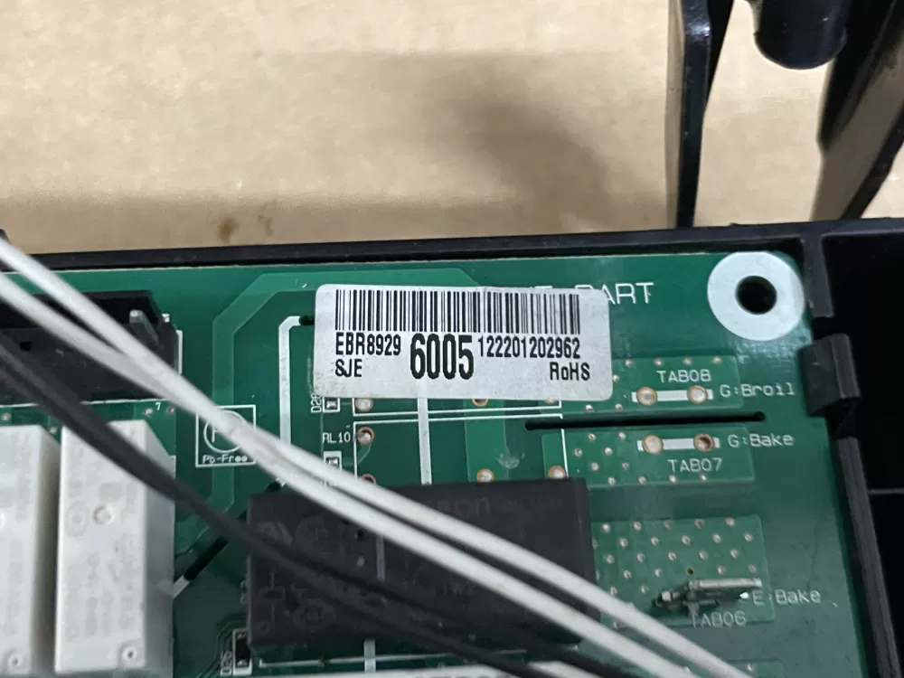 LG EBR89296005 Range Oven Control Board AZ98862 | Wmv634