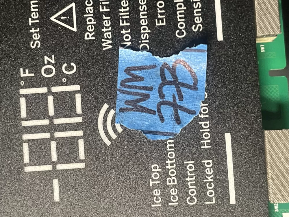 GE 197D8542G004 Refrigerator Control Board Dispenser AZ15221 | 773