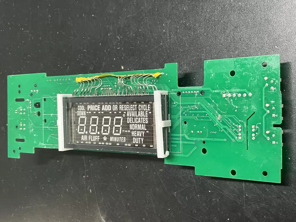 Whirlpool W10852653 Washer Control Board LCD Display Interface AZ22690 | WM1223