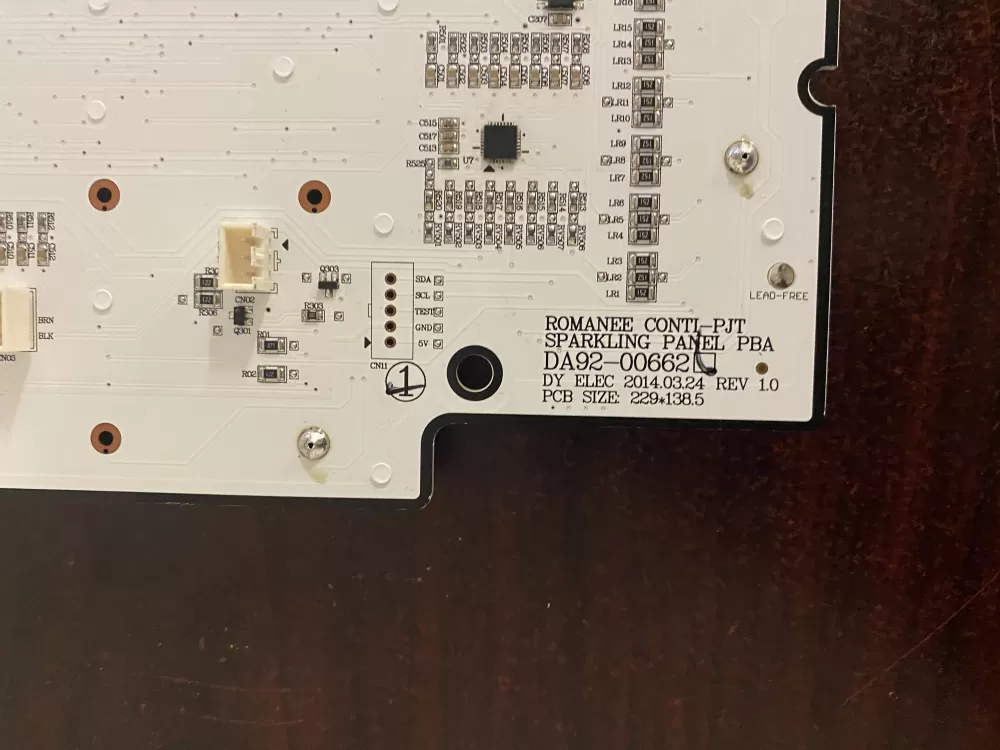 DA92-00662L Samsung Refrigerator Dispenser Control Board Module AZ32741 | BK1681