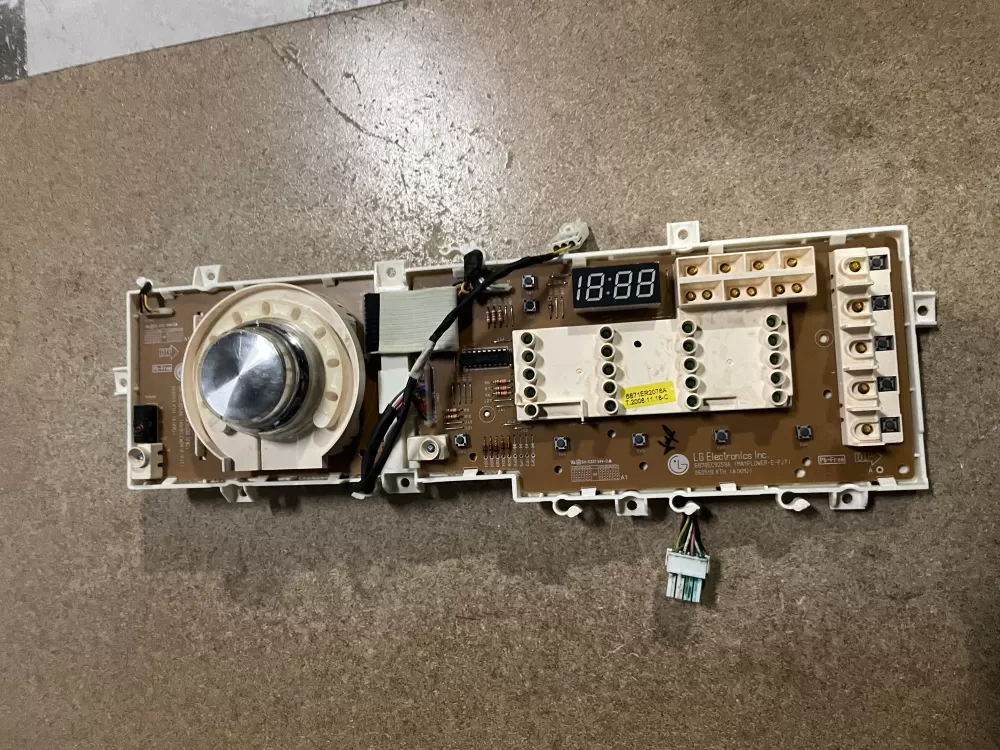 LG 6870EC9259A 6871ER2078A Washer Control Board