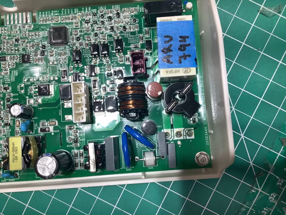 GE 265D3440G701 Dishwasher Control Board